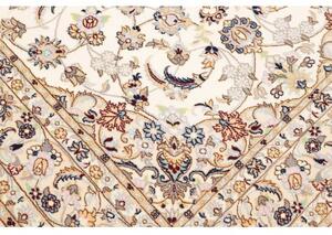 Tappeto Nain 9la Medaglione Floreale Avorio Blu 161x258 Cm