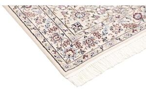 Tappeto Nain 9la Medaglione Floreale Verde Petrolio Beige 102x150 Cm