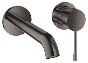 Wall-mounted basin mixer - GROHE - Essence - 2 holes - Size M - Hard Graphite finish