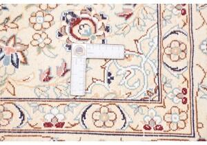 Tappeto Nain 9la Medaglione Floreale Blu Avorio 155x247 Cm