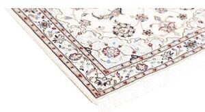 Tappeto Nain 6la Medaglione Floreale Avorio Blu 81x118 Cm