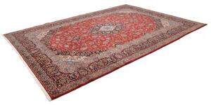 Tappeto Ardakan Medaglione Floreale Rosso Blu Scuro 252x355 Cm