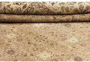 Tappeto Vintage Floreale Marrone Beige 300x370 Cm