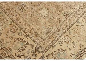 Tappeto Vintage Floreale Marrone Beige 300x370 Cm