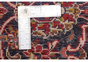 Tappeto Ardakan Medaglione Floreale Rosso Blu Scuro 252x355 Cm
