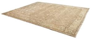 Tappeto Vintage Floreale Marrone Beige 300x370 Cm