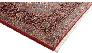 Tappeto Ardakan Medaglione Floreale Rosso Blu Scuro 252x355 Cm
