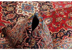 Tappeto Ardakan Medaglione Floreale Rosso Blu Scuro 252x355 Cm