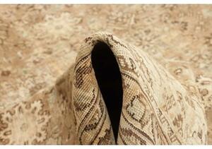 Tappeto Vintage Floreale Marrone Beige 300x370 Cm