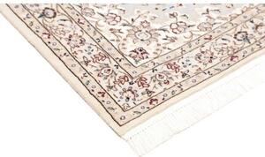Tappeto Nain 6la Medaglione Floreale Azzurro Avorio 81x122 Cm