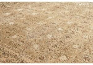 Tappeto Vintage Floreale Marrone Beige 300x370 Cm