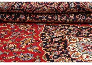 Tappeto Ardakan Medaglione Floreale Rosso Blu Scuro 248x350 Cm