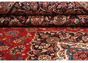 Tappeto Ardakan Medaglione Floreale Rosso Blu Scuro 297x395 Cm