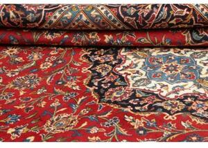 Tappeto Ardakan Medaglione Floreale Rosso Blu Scuro 248x347 Cm