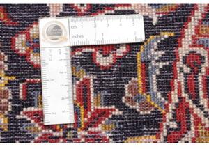 Tappeto Ardakan Medaglione Floreale Rosso Blu Scuro 305x430 Cm