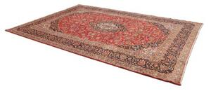 Tappeto Ardakan Medaglione Floreale Rosso Blu Scuro 250x355 Cm
