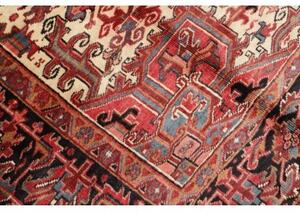 Tappeto Gorawan Stilizzato Rosso Ruggine Blu Scuro 233x315 Cm