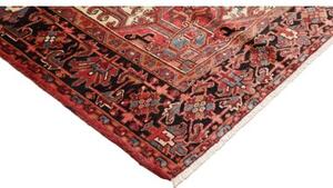 Tappeto Gorawan Stilizzato Rosso Ruggine Blu Scuro 233x315 Cm