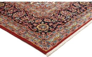 Tappeto Ardakan Medaglione Floreale Rosso Blu Scuro 248x350 Cm