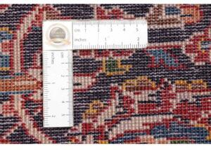 Tappeto Ardakan Medaglione Floreale Rosso Blu Scuro 250x355 Cm