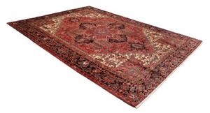 Tappeto Gorawan Stilizzato Rosso Ruggine Blu Scuro 233x315 Cm