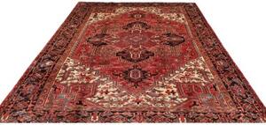 Tappeto Gorawan Stilizzato Rosso Ruggine Blu Scuro 233x315 Cm