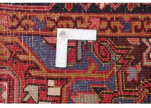 Tappeto Gorawan Stilizzato Rosso Blu Scuro 256x352 Cm