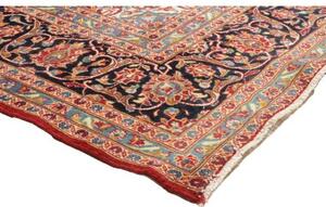 Tappeto Ardakan Medaglione Floreale Rosso Blu Scuro 250x355 Cm