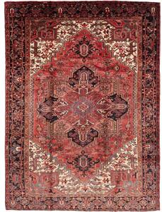 Tappeto Gorawan Stilizzato Rosso Ruggine Blu Scuro 233x315 Cm