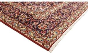 Tappeto Ardakan Medaglione Floreale Rosso Blu Scuro 250x357 Cm