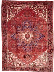 Tappeto Gorawan Stilizzato Rosso Blu Scuro 256x352 Cm