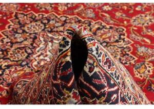 Tappeto Ardakan Medaglione Floreale Rosso Blu Scuro 250x355 Cm
