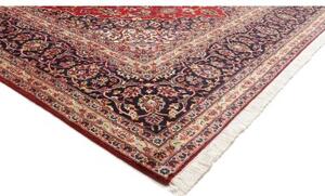 Tappeto Ardakan Medaglione Floreale Rosso Blu Scuro 250x355 Cm