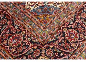 Tappeto Ardakan Medaglione Floreale Rosso Blu Scuro 300x404 Cm