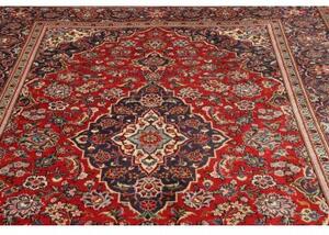 Tappeto Ardakan Medaglione Floreale Rosso Blu 196x298 Cm