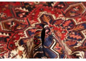 Tappeto Gorawan Stilizzato Rosso Blu Scuro 206x305 Cm