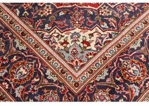 Tappeto Ardakan Medaglione Floreale Rosso Blu 196x298 Cm