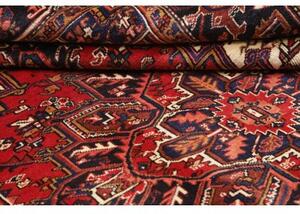 Tappeto Gorawan Stilizzato Rosso Blu Scuro 206x305 Cm