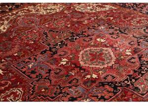 Tappeto Gorawan Stilizzato Rosso Blu Scuro 260x345 Cm