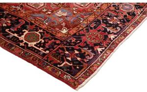 Tappeto Gorawan Stilizzato Rosso Blu Scuro 260x345 Cm