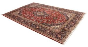 Tappeto Ardakan Medaglione Floreale Rosso Blu 196x298 Cm