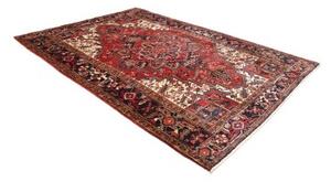 Tappeto Gorawan Stilizzato Rosso Blu Scuro 206x305 Cm