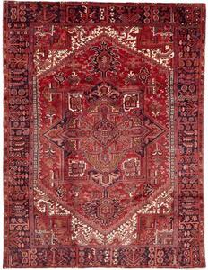 Tappeto Gorawan Stilizzato Rosso Ruggine Blu Scuro 250x324 Cm