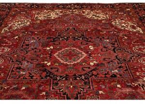 Tappeto Gorawan Stilizzato Rosso Blu Scuro 260x345 Cm