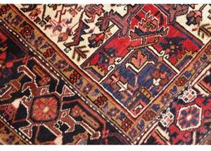Tappeto Gorawan Stilizzato Rosso Blu Scuro 206x305 Cm