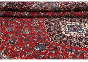 Tappeto Ardakan Medaglione Floreale Rosso Blu Scuro 250x357 Cm