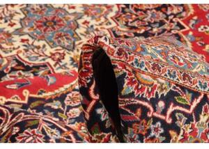 Tappeto Ardakan Medaglione Floreale Rosso Blu Scuro 305x430 Cm