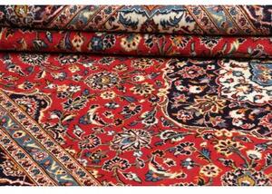 Tappeto Ardakan Medaglione Floreale Rosso Blu Scuro 250x368 Cm