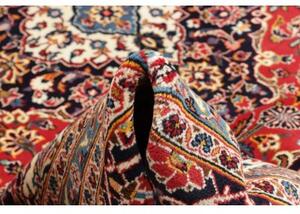 Tappeto Ardakan Medaglione Floreale Rosso Blu Scuro 250x368 Cm
