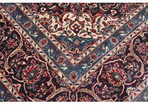 Tappeto Ardakan Medaglione Floreale Rosso Blu Scuro 250x357 Cm